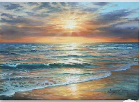 Seascape Paintings Acrylic Beach Art Painting Seascapes Art Beach