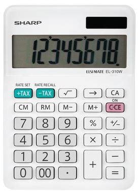 SHARP EL 310W Electronic Calculator User Manual