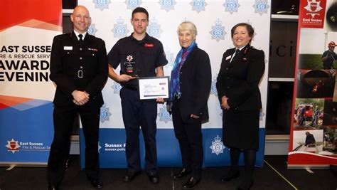 Public Services Student Is Esfrs Cadet Of The Year East Sussex College