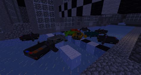 Boat Car Race Minecraft Texture Pack