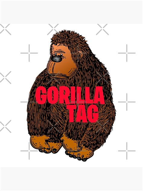 "Gorilla Tag VR OCULUS " Poster for Sale by clients | Redbubble