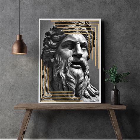 Zeus Series Three Zeus Wall Art Zeus Printable Art Zeus - Etsy