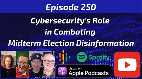 Cybersecuritys Role In Combating Midterm Election Disinformation Youtube