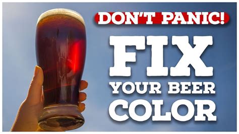 How to Color Adjust Your Homebrew Beer