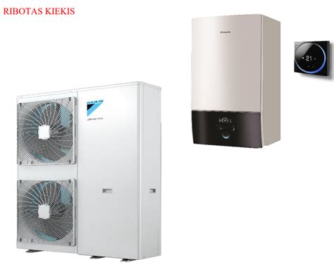 Daikin Altherma 3 H Sieninis šilumos Siurblys 14 57kw Vidinis Eabh16d9w