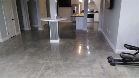 Polished Concrete Basement Treadwell