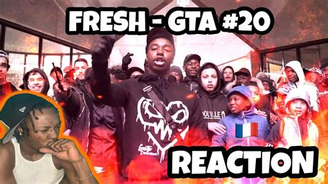 American Reacts To French Drill Rap Fresh Ladouille Gta Youtube