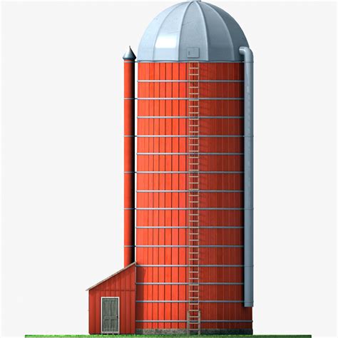 farm silo model