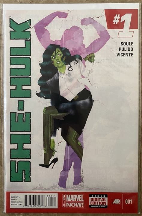 She Hulk Javier Pulido Marvel Now Variant