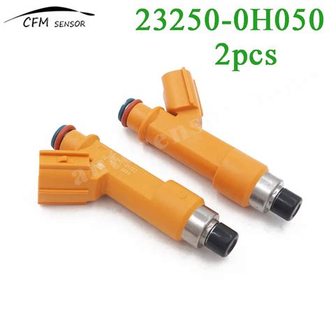 2pcs New 23250 0H050 Fuel Injector For Toyota Camry Highlander RAV4