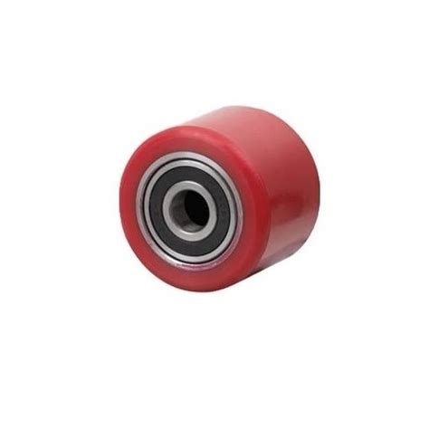 AC227P Poly Pallet Jack Wheel X1 Tandem Front Roller With Bearings