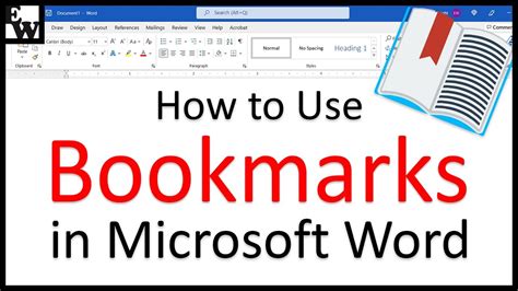 How To Use Bookmarks In Microsoft Word Youtube