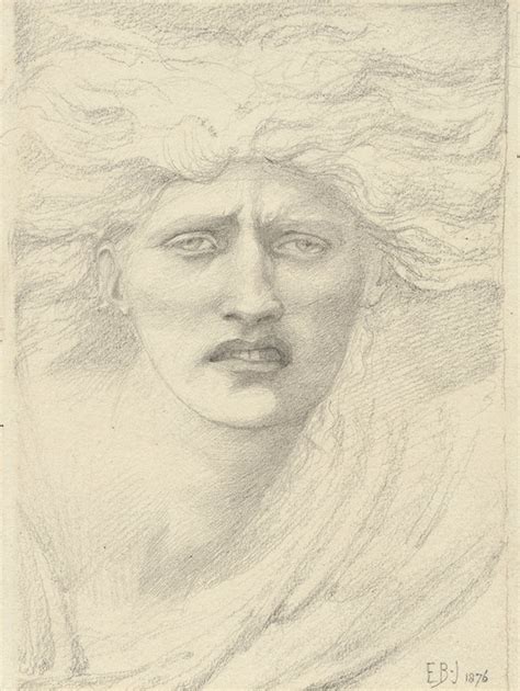 Study For The Head Of Medusa For The Finding Of Medusa By Sir Edward