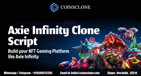 Axie Infinity Clone Script Build P E Nft Gaming Platform