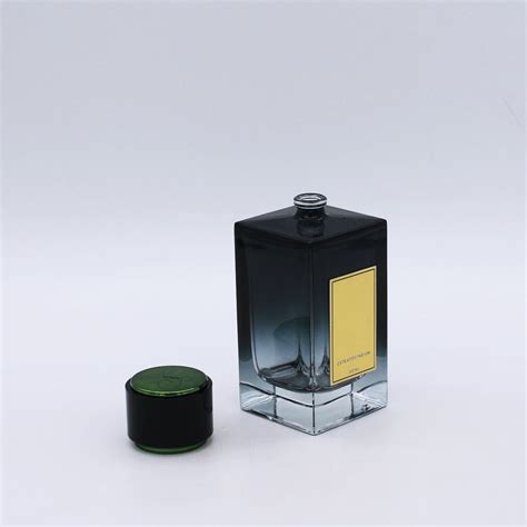 Wholesale Gradual Coating Black Empty Cosmetic Glass Perfume Ml