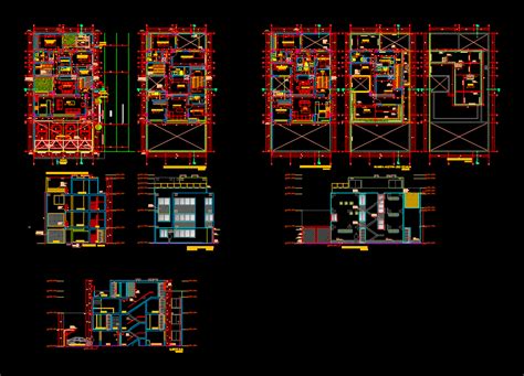 Multifamiliar En AutoCAD Descargar CAD 1 MB Bibliocad