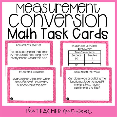 Conversion Chart Th Grade