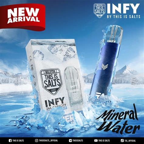 This Is Salts Series Infy Mineral Water Pod Head E Liquid Ml Nic