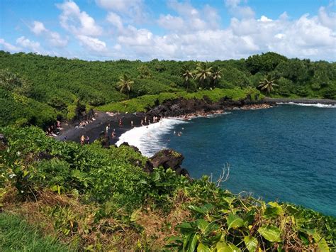 Honokalani Black Sand Beach Hana Χαβάη Κριτικές Tripadvisor