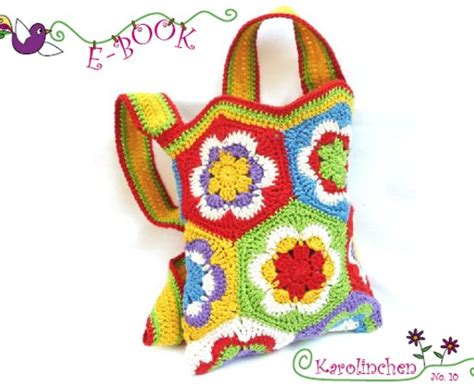 Kinderumh Ngetasche Mit Granny Squares H Keln