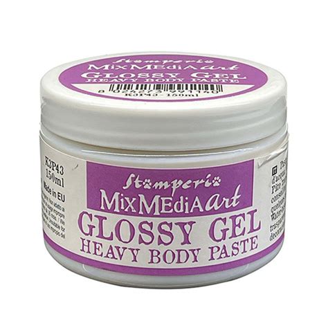 Glossy Gel Heavy Body Paste Ml 150 Stamperia