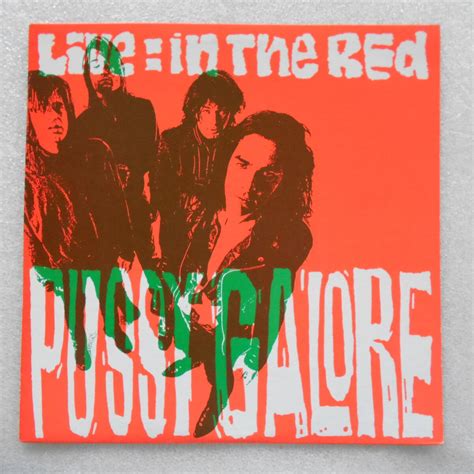 Yahoo オークション Pussy Galore Live In The Red US LP In The