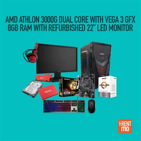 Amd Athlon G Dual Core Vega Graphics Gb Ram Used Led