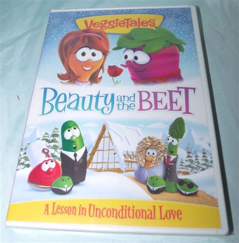 Veggie Tales Beauty And The Beet A Lesson In Unconditional Love Dvd Nip Ebay