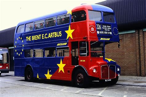 Rm 646 Wlt 646 July 1990 London Bus Routemaster Bus Coach