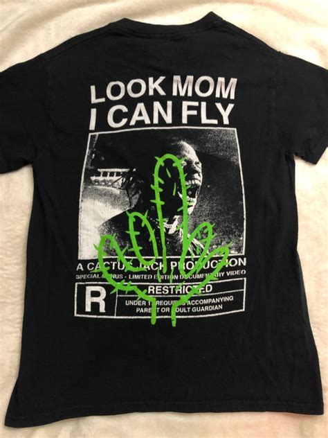 Travis Scott Travis Scott Look Mom I Can Fly Tee Shirt Grailed