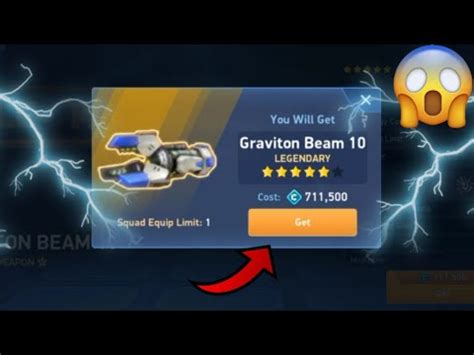 Finally Unlock Graviton Beam 10 Legendary Weapon Tier 6 In Mech Arena