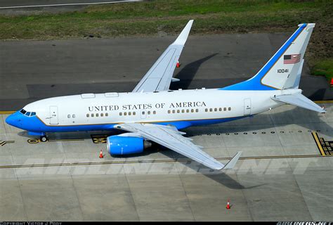 Boeing C 40b Bbj 737 7cp Usa Air Force Aviation Photo 2405683