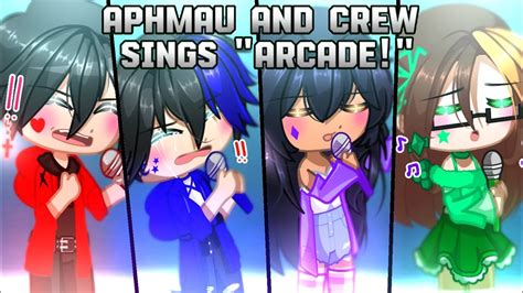 Aphmau And Crew Sings Arcade Aphmau Gacha Meme Youtube Music