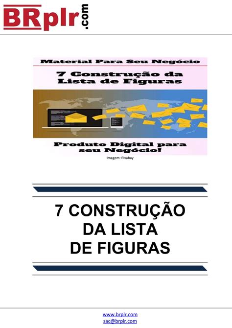 7 Construção Da Lista De Figuras By Premonta Issuu