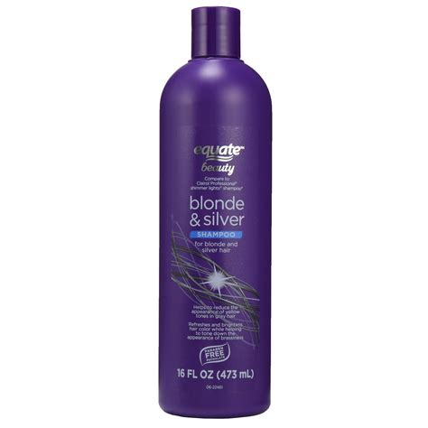 Equate Blonde & Silver Color Protection Daily Shampoo, 16 fl oz ...