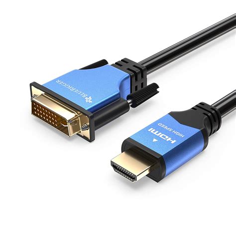 Amazon In Buy Bluerigger Hdmi To Dvi Cable Ft High Speed Bi