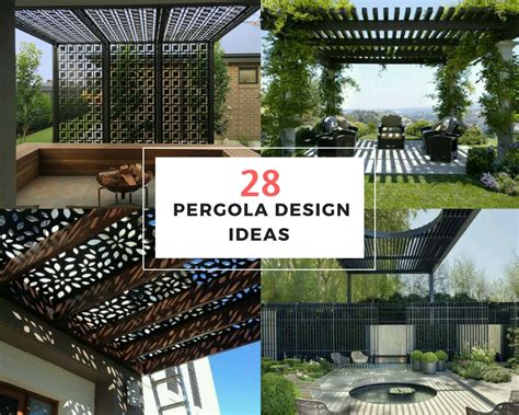 28 Pergola Design Ideas - The Architects Diary