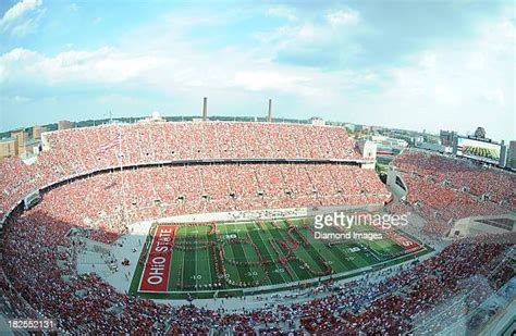 Ohio State Marching Band Script Ohio Photos and Premium High Res ...