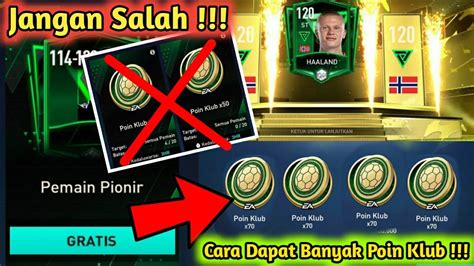 CARA DAPAT POIN KLUB FOUNDERS FIFA MOBILE DAPAT POIN BANYAK DAPAT