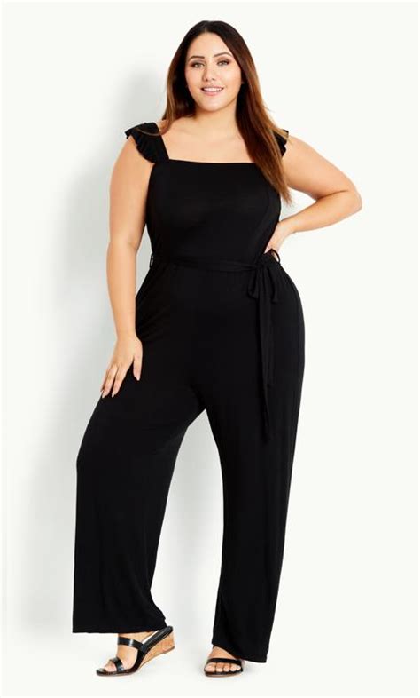 Elegant Black Jumpsuit Evans