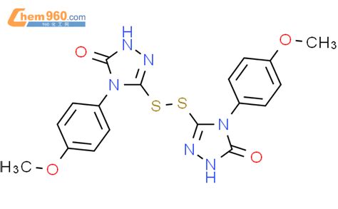 101927 93 9 3H 1 2 4 Triazol 3 One 5 5 Dithiobis 2 4 Dihydro 4 4