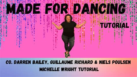 Made For Dancing Line Dance Tutorial Phrased Intermediate Choreography