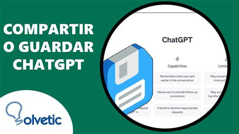 Compartir O Guardar ChatGPT YouTube