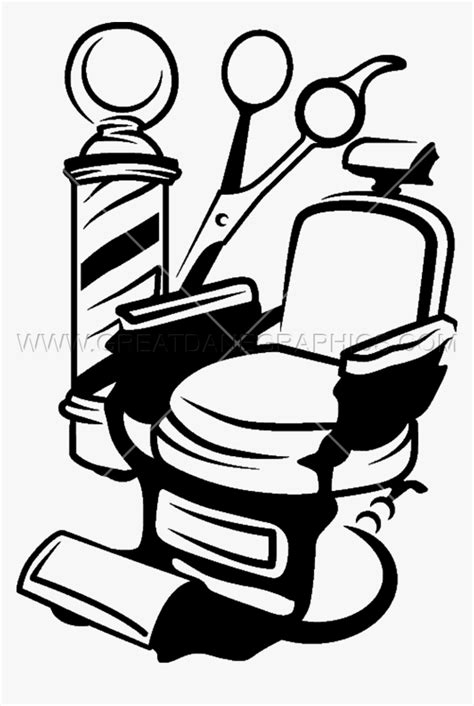 Picture Black And White Download Clippers Vector Barber - Clip Art Barber Shop, HD Png Download ...