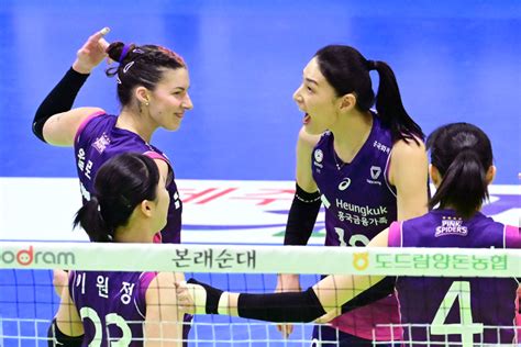 김연경 윌로우 레이나 삼각편대 날았다흥국생명 현대건설 완파하며 3점 차 맹추격