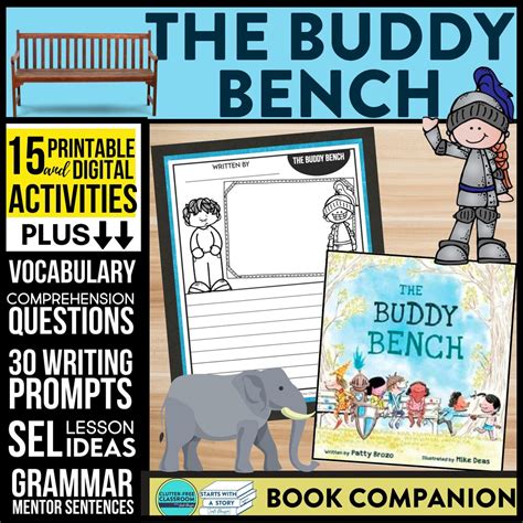 THE BUDDY BENCH activities and lesson plan ideas – Clutter Free ...