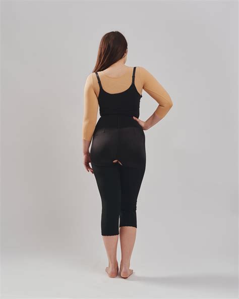 Bodyaid Capri Length Bodysuit Medical Compression Garments Australia