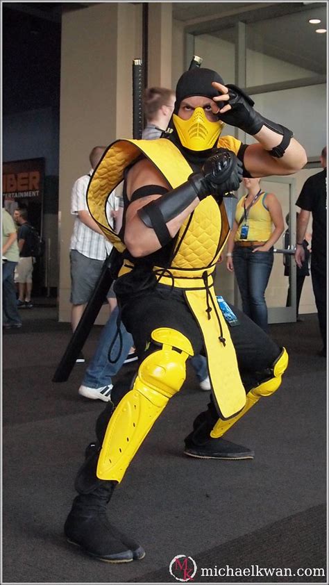 Scorpion Mortal Kombat Cosplay At Pax … Flickr