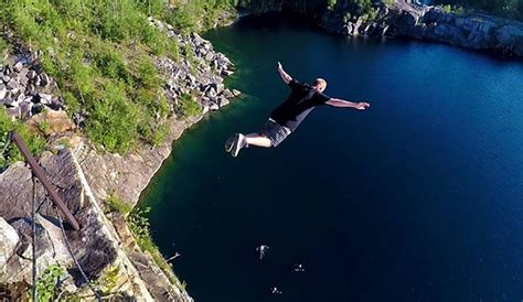 This 91-Foot Swan Dive Is the Gnarliest Cliff Dive Ever | The Inertia