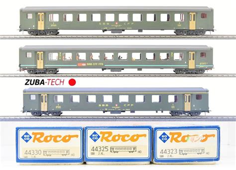 3x Roco EW II Personenwagen Der SBB H0 GS Mit OVP Kaufen Auf Ricardo